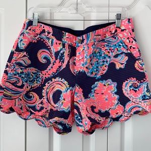 Lilly Pulitzer butter cup shorts